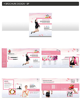 서양인 외국인 템플릿 손 여자 ZIP 분홍색 다이어트 채소 과일 줄자 건강 팜플렛 여러명 20대 성인 신체부위 운동 헬스 성인여자만 인디자인 INDD 이미지템플릿 컬러 다수 자 사람 인종 청년 여자만 성인만 파일형식
