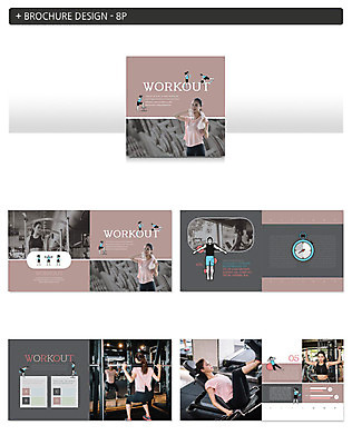 템플릿 여자 ZIP 다이어트 건강 팜플렛 여러명 20대 성인 운동 헬스 회색 한국인 성인여자만 인디자인 INDD 이미지템플릿 컬러 다수 사람 동양인 청년 여자만 성인만 파일형식