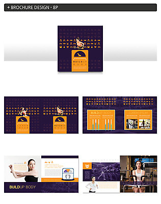 템플릿 여자 ZIP 다이어트 건강 팜플렛 여러명 20대 성인 운동 보라색 헬스 주황색 헬스장 한국인 체중계 성인여자만 인디자인 INDD 이미지템플릿 컬러 다수 사람 동양인 청년 여자만 성인만 파일형식