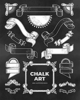 영어 리본 일러스트 프레임 타이포그라피 사람없음 태양 라벨 칠판 테두리 초크 초크일러스트 초크아트 드로잉 국내일러스트 AI파일 자연요소 문자 미술 그림 파일형식 벡터