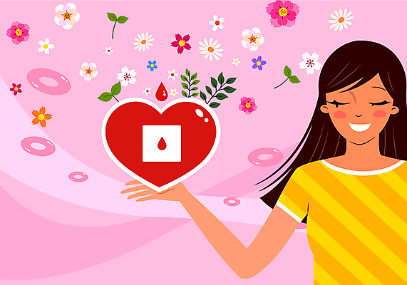 여자 꽃 행복 일러스트 나뭇잎 사랑 한명 들기 사람 성인 새싹 하트 즐거움 사랑나눔 헌혈 혈액주머니 성인여자한명만 국내일러스트 AI파일 모양 식물 1 감정 캠페인 잎 모션 봉사 혈액 나눔 여자한명만 성인여자만 파일형식 벡터