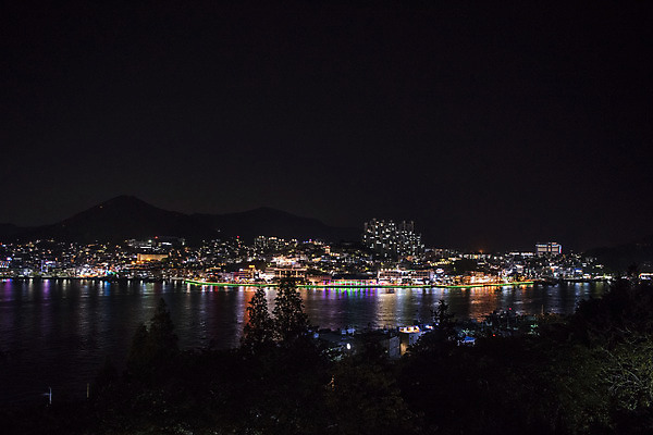 포토 JPG 바다 야경 한국 사람없음 야외 빛 여수 밤바다 국내포토 아시아 야간 전라남도 파일형식 풍경_경치