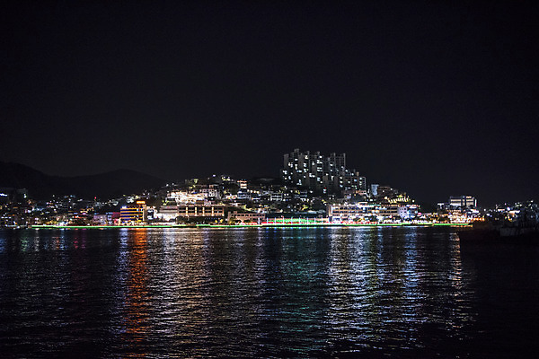 포토 JPG 바다 야경 한국 사람없음 야외 빛 여수 밤바다 국내포토 아시아 야간 전라남도 파일형식 풍경_경치