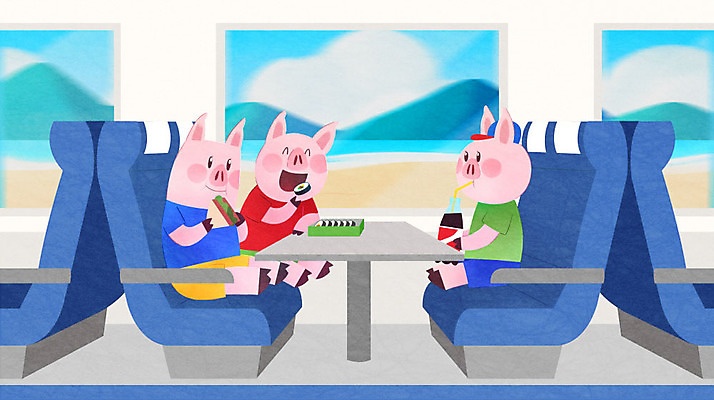 PSD 바다 여행 일러스트 산 세마리 해변 사람없음 여름 파란색 여름휴가 바캉스 기쁨 기차 돼지 시원함 즐거움 김밥 돼지캐릭터 간식시간 바다여행 국내일러스트 계절 감정 음식 육상교통 컬러 동물캐릭터 포유류 휴가 대중교통 3 파일형식 여름_계절