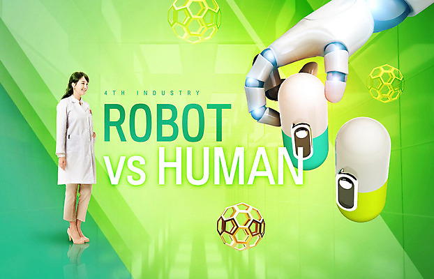 도형 PSD 편집이미지 직업 손 응시 여자 미래 한명 사람 성인 초록색 30대 알약 한국인 의사 로봇 폴리곤 성인여자한명만 카피스페이스 4차산업 미래산업 이미지편집 1 시선 산업 컬러 컨셉 동양인 신체부위 장년 약 공백 의료진 여자한명만 성인여자만 파일형식