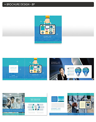 템플릿 여자 남자 ZIP 서류가방 비즈니스 팜플렛 여러명 20대 성인 파란색 한국인 비즈니스맨 비즈니스우먼 창업 성인만 인디자인 INDD 이미지템플릿 컬러 다수 가방 사람 동양인 청년 직장인 자영업 파일형식