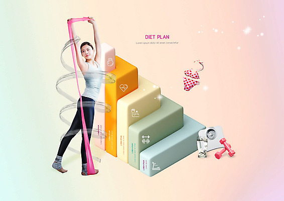 PSD 편집이미지 여자 수영복 행복 다이어트 그래프 한명 사람 성인 30대 운동 운동기구 주황색 한국인 헬스밴드 성인여자한명만 이미지편집 1 옷 감정 컬러 건강 동양인 장년 헬스 여자한명만 성인여자만 파일형식