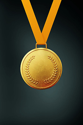 PSD 편집이미지 검은배경 사람없음 한개 3D소스 3D 우승 메달 입체 디지털합성 오브젝트 금메달 월계수 편집소스 이미지편집 편집3D 1 백그라운드 검은색 최고 상_상패 파일형식