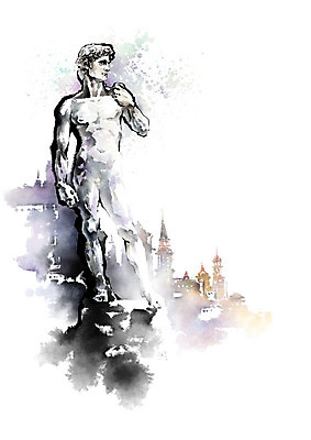 PSD 유럽 예술 일러스트 유럽풍경 캘리그라피 붓터치 흑백 사람없음 도시풍경 동상 조각상 낭만 도시 번짐 국내일러스트 나라 컨셉 촬영기법 풍경 조형물 기념물 파일형식 효과