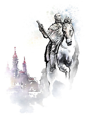 PSD 유럽 예술 일러스트 유럽풍경 캘리그라피 붓터치 흑백 사람없음 도시풍경 동상 조각상 낭만 도시 말_동물 번짐 국내일러스트 나라 컨셉 포유류 촬영기법 풍경 조형물 기념물 파일형식 효과