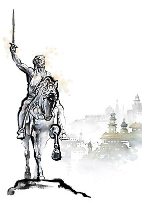 PSD 유럽 예술 일러스트 유럽풍경 캘리그라피 붓터치 흑백 사람없음 도시풍경 동상 조각상 낭만 도시 말_동물 번짐 국내일러스트 나라 컨셉 포유류 촬영기법 풍경 조형물 기념물 파일형식 효과