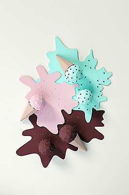 PSD 편집이미지 사람없음 그래픽 3D소스 3D 흰색 디지털합성 오브젝트 콘아이스크림 폴리곤 로우폴리 편집소스 편집3D 녹이기 컬러 모션 아이스크림 파일형식