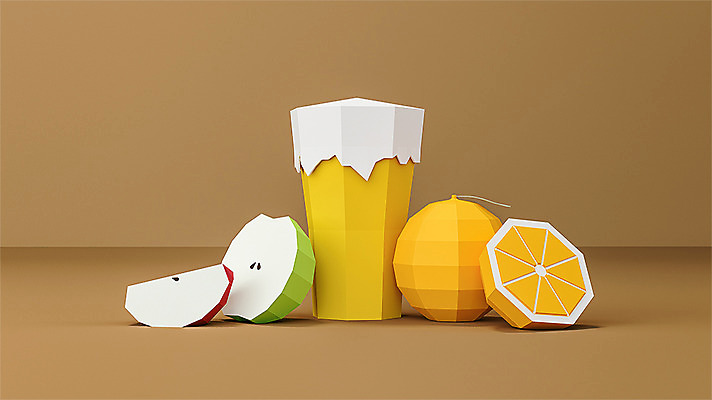 PSD 편집이미지 오렌지 과일 맥주 사람없음 그래픽 갈색 3D소스 3D 사과 디지털합성 오브젝트 폴리곤 로우폴리 편집소스 편집3D 컬러 주류 파일형식