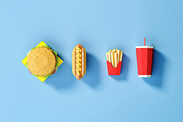 PSD 편집이미지 패스트푸드 사람없음 그래픽 파란색 3D소스 3D 감자튀김 햄버거 디지털합성 오브젝트 콜라 핫도그 폴리곤 로우폴리 편집소스 편집3D 음식 컬러 감자 튀김 인스턴트 탄산음료 파일형식