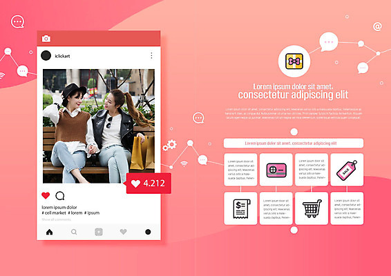 PSD 템플릿 표지디자인 북디자인 출판디자인 여자 내지 리플렛 분홍색 북커버 모바일 이벤트 20대 성인 두명 30대 쇼핑 한국인 온라인쇼핑 모바일쇼핑 소셜네트워크 성인여자만 쇼루밍 스토어 이미지템플릿 컬러 사람 동양인 청년 장년 온라인 여자만 성인만 파일형식