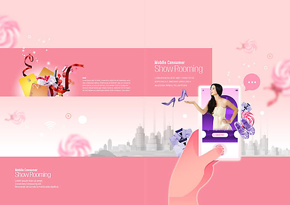 PSD 템플릿 표지디자인 북디자인 손 출판디자인 여자 표지 리플렛 분홍색 북커버 모바일 한명 팜플렛 20대 성인 신체부위 선물상자 스마트폰 쇼핑 한국인 신용카드 온라인쇼핑 모바일쇼핑 편리함 지문 성인여자한명만 스마트페이 쇼루밍 스토어 이미지템플릿 1 컬러 컨셉 선물 사람 동양인 청년 금융 핸드폰 스마트기기 상자 스마트 결제 온라인 여자한명만 성인여자만 파일형식