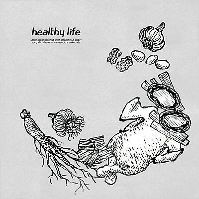 PSD 라인일러스트 일러스트 재료 여름음식 흑백 사람없음 약재 한약재 닭 인삼 유기농 보양식 전복 삼계탕 건강식품 한방차 제철음식 국내일러스트 웰빙 음식 조류 어패류 촬영기법 건강 차_음료 약 삼 전통차 몸보신 제철 파일형식 여름_계절