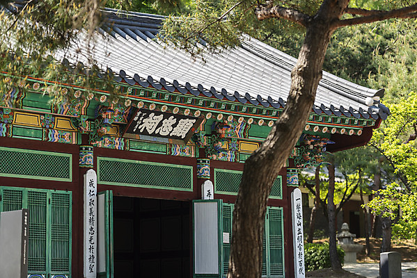 포토 JPG 주간 나무 한국전통 여행 유적지 풍경 사람없음 야외 관광지 맑음 봄 세계문화유산 문화재 역사 한국사 충청도 사적지 충무공 아산 구현충사 국내포토 자연요소 식물 전통 계절 고건축 날씨 한국 충청남도 현충사 파일형식