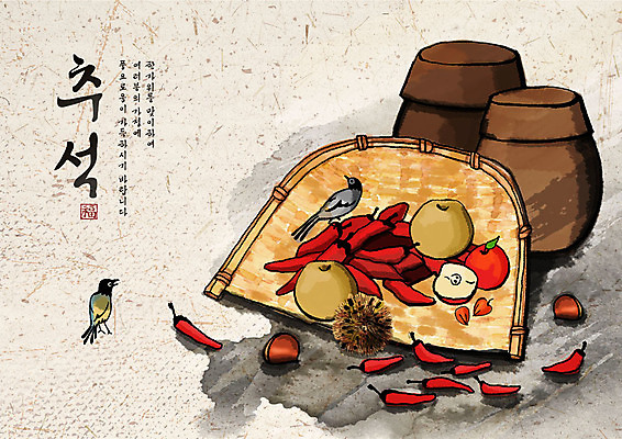 PSD 한국전통 명절 백그라운드 일러스트 캘리그라피 고추 조류 사람없음 갈색 추석 기쁨 가을 항아리 배 사과 밤 밤송이 즐거움 키_도구 아이보리 가을배경 국내일러스트 동물 전통 계절 기념일 감정 컬러 채소 과일 한국 견과류 도구 도자기 밤_견과류 파일형식 가을_계절