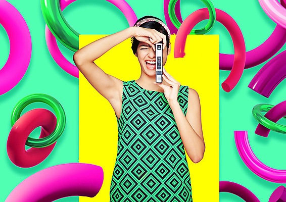 PSD 서양인 외국인 편집이미지 여자 한명 상반신 20대 성인 앞모습 컬러풀 복고 입체도형 성인여자한명만 메터리얼디자인 뉴트로 이미지편집 도형 1 디자인 뷰포인트 컬러 사람 인종 청년 입체 여자한명만 성인여자만 파일형식