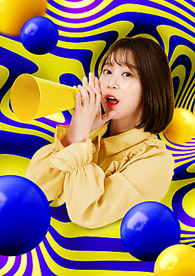 PSD 편집이미지 여자 패턴 한명 상반신 20대 성인 옆모습 컬러풀 노란색 확성기 외침 한국인 원형 기하학 지오메트릭 성인여자한명만 뉴트로 이미지편집 도형 1 뷰포인트 컬러 무늬 사람 동양인 청년 소리 복고 여자한명만 성인여자만 파일형식