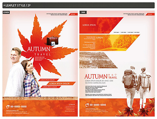 서양인 외국인 템플릿 커플 여자 남자 ZIP 포스터 리플렛 단풍 낙엽 여러명 20대 성인 빨간색 가을 전단템플릿 전단 성인만 인디자인 INDD 이미지템플릿 계절 컬러 다수 잎 관계 사람 인종 청년 홍보물 파일형식