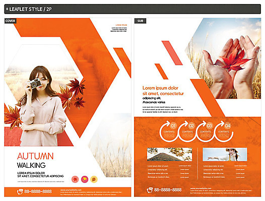 템플릿 손 여자 ZIP 포스터 리플렛 단풍 성인 두명 신체부위 30대 카메라 주황색 가을 전단템플릿 전단 성인여자만 인디자인 INDD 이미지템플릿 계절 컬러 잎 사람 장년 전자제품 홍보물 여자만 성인만 파일형식