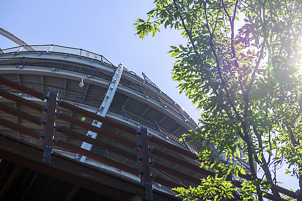 포토 JPG 주간 나무 건축물 로우앵글 여행 한국 풍경 사람없음 야외 여름 관광지 햇빛 맑음 여름풍경 국내여행 명승지 단양스카이워크 국내포토 자연요소 식물 계절 건축 아시아 뷰포인트 날씨 태양 단양 랜드마크 파일형식 여름_계절
