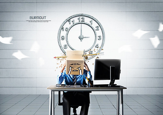 PSD 편집이미지 남자 시계 스트레스 흑백 한명 사람 성인 30대 컴퓨터 한국인 직장인 비즈니스맨 울음 책상 불행 과로 서류통 성인남자한명만 번아웃증후군 증후군 이미지편집 직업 1 가구 비즈니스 촬영기법 표정 동양인 장년 전자제품 사무용품 질병 사회이슈 남자한명만 성인남자만 파일형식