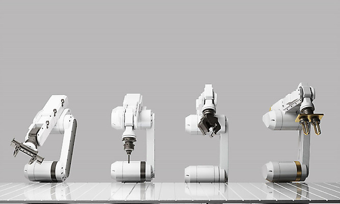 PSD 편집 편집이미지 산업 공장 회색배경 사람없음 3D소스 3D 여러개 제조 스마트 입체 디지털합성 오브젝트 설비 로봇팔 산업용로봇 생산라인 자동화 편집소스 편집3D 다수 백그라운드 컨셉 공업 회색 로봇 시설 파일형식