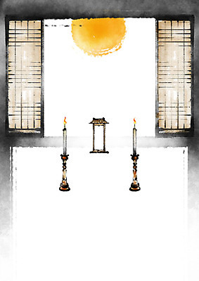 PSD 전통 일러스트 초 캘리그라피 촛불 붓터치 흑백 사람없음 달 흰색 제사 촛대 번짐 민속 전통문살 제사용품 국내일러스트 자연요소 컬러 촬영기법 오브젝트 전통의례 문살 파일형식 효과