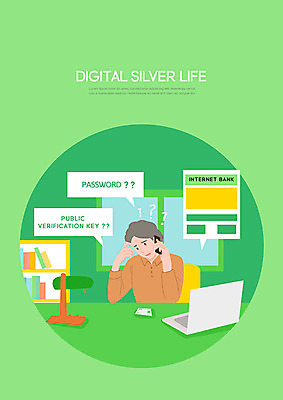 PSD 여자 노년 일러스트 창문 책장 한명 책 초록색 노트북 실버라이프 디지털 스탠드 신용카드 책상 복잡 어려움 인터넷뱅킹 노인만 노인여자한명만 디지털래그 국내일러스트 1 라이프스타일 컬러 가구 컨셉 조명 사람 성인 금융 전자제품 사회이슈 여자한명만 성인만 노인여자만 파일형식