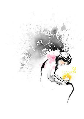 PSD 응시 여자 교육 어린이 포즈 일러스트 캘리그라피 붓터치 한명 안전 사람 소녀 스마트폰 핸드폰 디스크 구부린 번짐 목 에듀 소녀한명만 스쿨팩 국내일러스트 1 시선 모션 신체부위 전자제품 스마트기기 질병 에듀케이션 여자한명만 소녀만 파일형식 효과