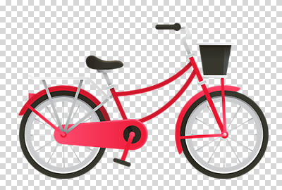 편집이미지 여행 누끼 사람없음 빨간색 여름 여름휴가 바캉스 자전거 시원함 힐링 PNG 편집소스 계절 컬러 휴가 바이크 파일형식 여름_계절