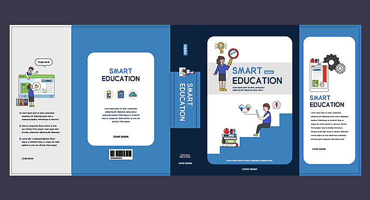 템플릿 여자 교육 표지 남자 북커버 청소년 여러명 책 파란색 스마트폰 스마트 청소년교육 교과서 톱니바퀴 에듀 에듀케이션 십대만 스쿨팩 책날개 책등 스마트러닝 표지샘플 클래식블루 이미지템플릿 AI파일 컬러 다수 컨셉 교재 사람 핸드폰 스마트기기 파일형식 벡터 트랜드컬러