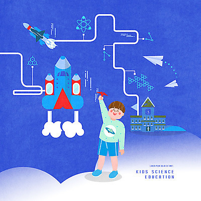 전신 PSD 어린이교육 교육 남자 어린이 과학 일러스트 학교 상상 미래 한명 사람 소년 파란색 로켓 관찰 우주선 스마트 종이비행기 과학교육 사이언스 수식 에듀 에듀케이션 이러닝 소년한명만 알고리즘 스쿨팩 국내일러스트 1 컬러 컨셉 모션 우주 종이접기 남자한명만 소년만 파일형식