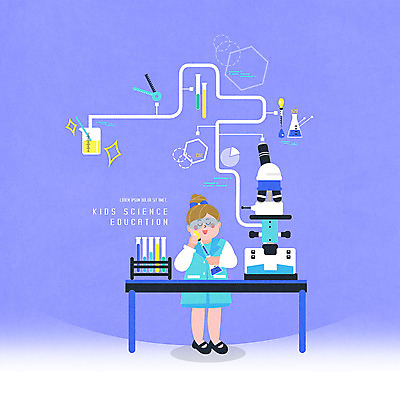 전신 도형 PSD 여자 어린이교육 교육 어린이 과학 일러스트 자 실험기구 실험 한명 사람 소녀 보라색 망원경 결과 스포이트 스마트 비커 과학교육 보안경 사이언스 에듀 에듀케이션 이러닝 소녀한명만 스쿨팩 국내일러스트 1 컬러 컨셉 문구용품 안전장비 피펫 여자한명만 소녀만 파일형식