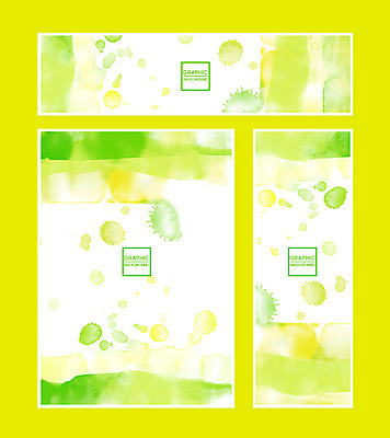 PSD 템플릿 배너 배너템플릿 가로배너 포스터 세로배너 백그라운드 그래픽백그라운드 붓터치 추상 수채화 프레임 사람없음 그래픽 연두색 세트 현수막 번짐 무늬 가로 세로 초록색 파일형식 효과
