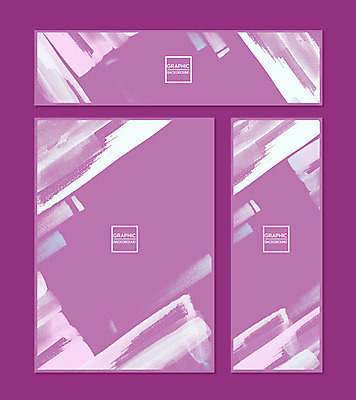 PSD 템플릿 배너 배너템플릿 가로배너 포스터 세로배너 백그라운드 그래픽백그라운드 붓터치 추상 수채화 프레임 사람없음 그래픽 세트 보라색 현수막 번짐 컬러 무늬 가로 세로 파일형식 효과