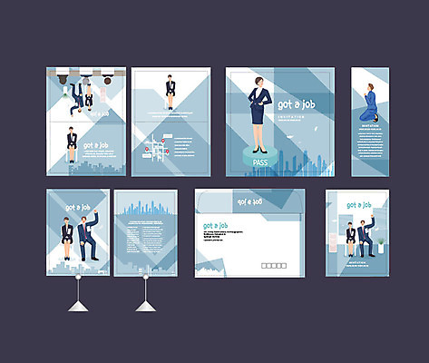 템플릿 배너 배너템플릿 여자 남자 비즈니스 이벤트 성인 세트 구직 현수막 비즈니스맨 비즈니스우먼 엽서 초대장 소봉투 행사세트 행사템플릿 AI파일 컨셉 편지봉투 카드_감사 사람 직장인 편지 파일형식 벡터