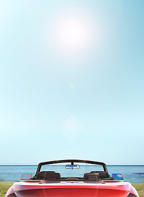 주간 PSD 편집이미지 바다 백그라운드 하늘 풍경 사람없음 야외 여름 여름휴가 바캉스 3D소스 더위 디지털합성 오픈카 편집실사 편집3D 자연요소 계절 승용차 날씨 휴가 3D CG 파일형식 여름_계절