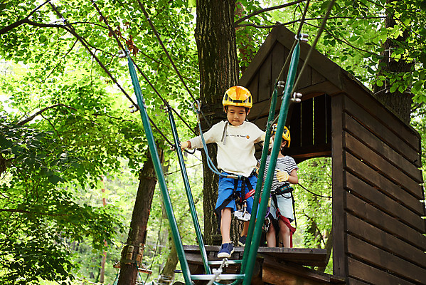 포토 JPG 주간 전신 나무 여자 남자 초등학생 어린이 레저 소녀 소년 야외 두명 앞모습 친구 한국인 도전 체험 자신감 숲 헬멧 안전장비 즐거움 건너기 어드벤처 용인 어린이만 국내포토 자연요소 식물 학생 감정 뷰포인트 컨셉 관계 모션 안전 사람 동양인 장비 보호장비 경기도 파일형식