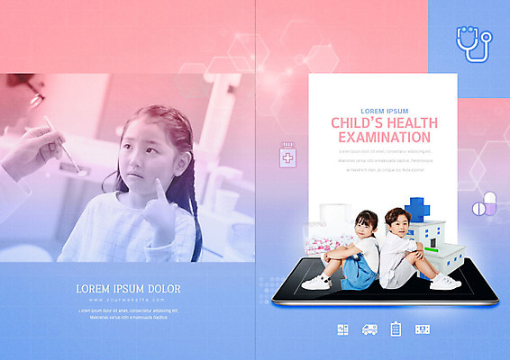 PSD 템플릿 표지디자인 북디자인 출판디자인 여자 표지 남자 어린이 리플렛 분홍색 중년 50대 북커버 의학 건강 치과 병원 여러명 태블릿 한국인 의사 건강검진 이미지템플릿 컬러 다수 사람 동양인 성인 전자제품 스마트기기 의료진 검사_조사 파일형식