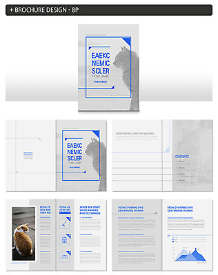 템플릿 ZIP 여러마리 팜플렛 사람없음 파란색 반려동물 고양이 길고양이 반려 인디자인 INDD 반려묘 이미지템플릿 동물 컬러 다수 포유류 파일형식