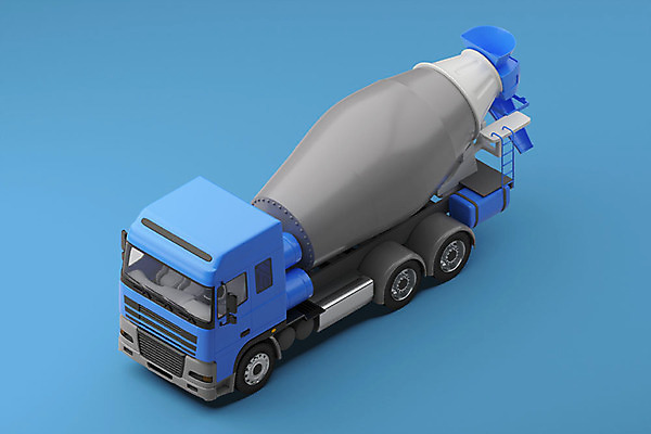 PSD 편집 편집이미지 한대 사람없음 3D소스 3D 입체 디지털합성 오브젝트 파란배경 특수차량 공사차량 편집소스 편집3D 1 백그라운드 자동차 파란색 파일형식