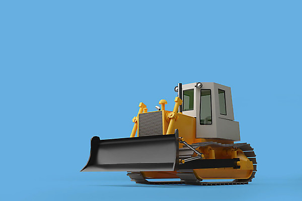 PSD 편집 편집이미지 한대 사람없음 3D소스 3D 불도저 입체 디지털합성 오브젝트 파란배경 특수차량 공사차량 편집소스 편집3D 1 백그라운드 자동차 파란색 중장비 파일형식