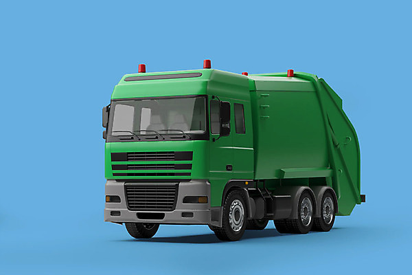 PSD 편집 편집이미지 한대 사람없음 3D소스 3D 입체 디지털합성 오브젝트 파란배경 특수차량 공사차량 쓰레기차 청소차 편집소스 편집3D 1 백그라운드 자동차 파란색 파일형식