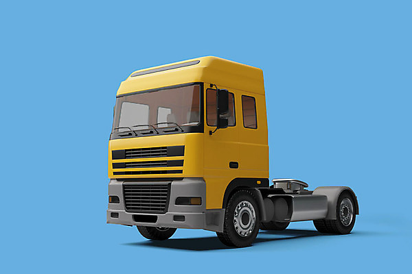 PSD 편집 편집이미지 한대 사람없음 3D소스 3D 입체 디지털합성 오브젝트 파란배경 특수차량 공사차량 편집소스 트럭헤드 편집3D 1 백그라운드 자동차 파란색 트럭 파일형식