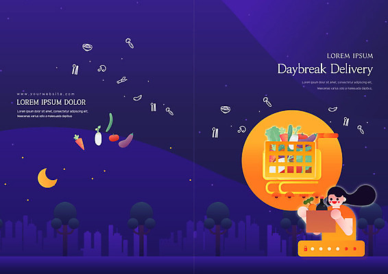 PSD 템플릿 표지디자인 북디자인 출판디자인 여자 표지 리플렛 채소 북커버 한명 이벤트 팜플렛 성인 쇼핑카 신선 남색 배송 택배 여자한복 성인여자한명만 새벽배송 이미지템플릿 1 컬러 사람 쇼핑 카트 운송업 한복 여자한명만 성인여자만 파일형식