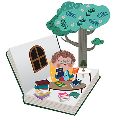 나무 교육 남자 어린이라이프 어린이 일러스트 창문 상상 탁자 교육캐릭터 한명 사람 책 독서 과자 흰색 스탠드 즐거움 상상력 에듀 소년한명만 스쿨팩 국내일러스트 일러캐릭터 AI파일 식물 캐릭터 1 라이프스타일 감정 컬러 가구 디저트 조명 에듀케이션 남자한명만 소년만 파일형식 벡터